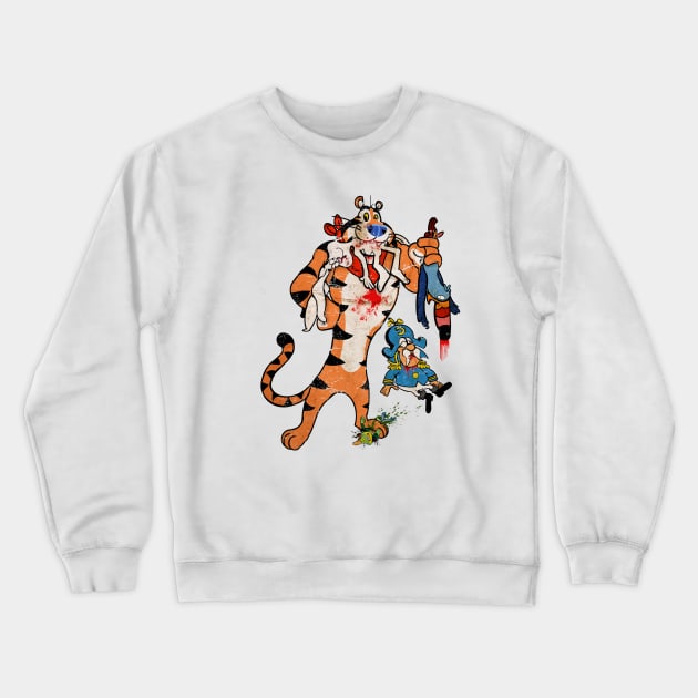 Cereal Killer (Vintage Version) Crewneck Sweatshirt by scottsherwood